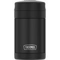 Thermos 16oz Insulated Food Jar with Folding Spoon, Matte Black